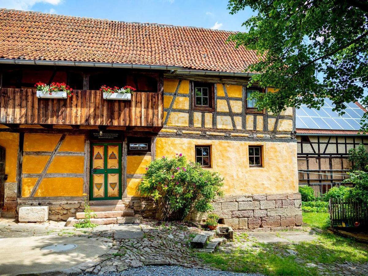 Wohnen Im Denkmal Apartman Gumperda Kültér fotó