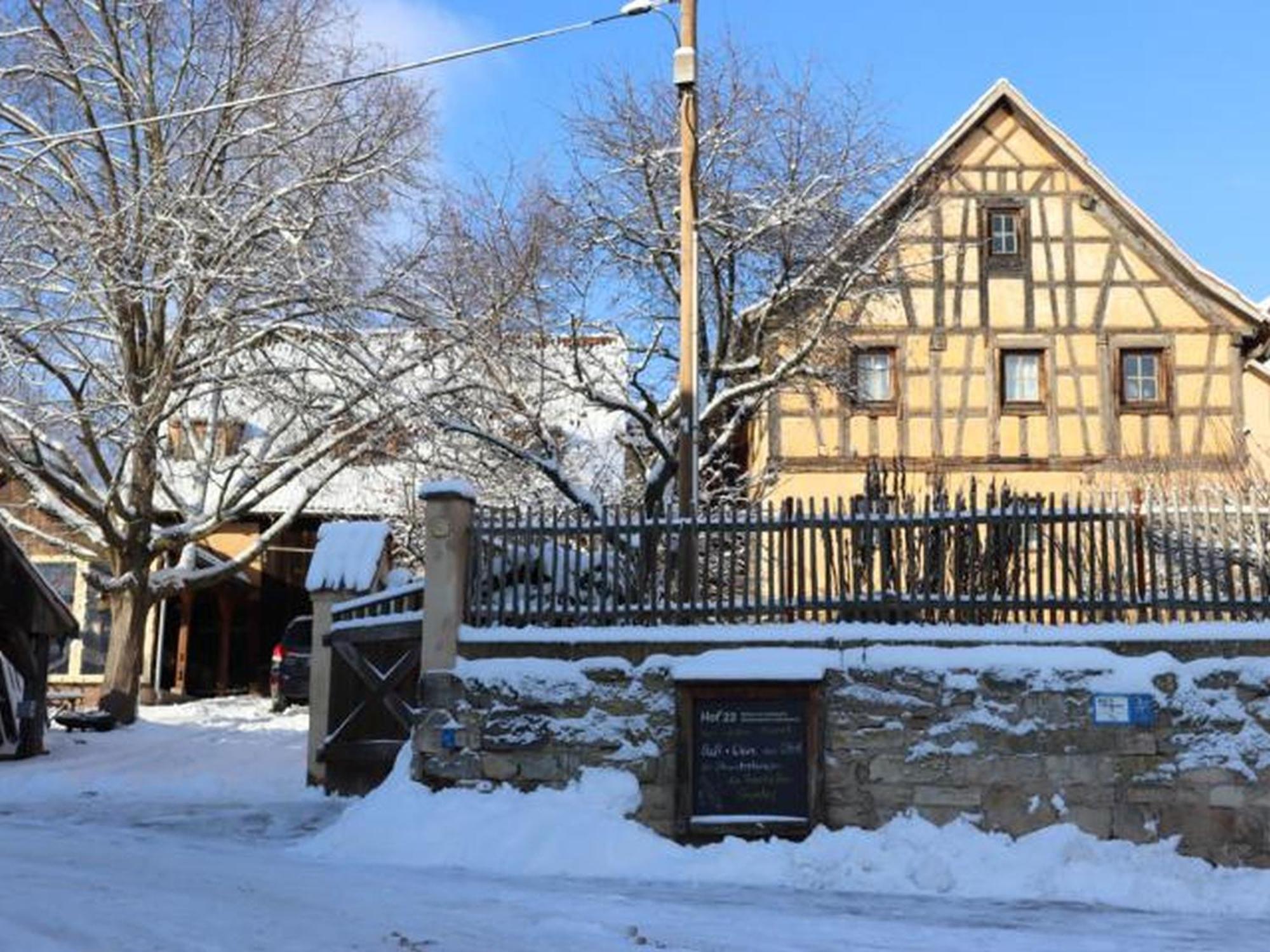 Wohnen Im Denkmal Apartman Gumperda Kültér fotó
